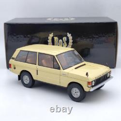 1/18 BOS LAND ROVER RANGE ROVER 1970 Suffix A beige BOS166 Resin Model Limited