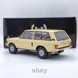 1/18 BOS LAND ROVER RANGE ROVER 1970 Suffix A beige BOS166 Resin Model Limited