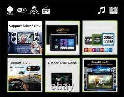 10.1in 1DIN Car Radio Stereo MP5 Player Android9.1 GPS Sat Nav Bluetooth WiFi FM