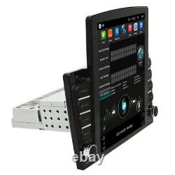 10.1in Single DIN Car Stereo Radio MP5 Player Bluetooth GPS SAT NAV WIFI Android