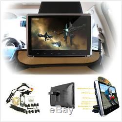 11.6Touch Button 1080P HD Car Offroad Monitor Headrest DVD Player Built-in HDMI