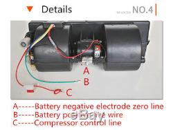 12v Durable A/c Kit Universal Under Dash Evaporator Kit Air Conditioner 3 Speed