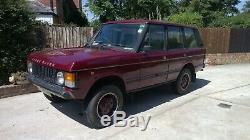 1983 Range Rover Tdi, project rust free, all welding done, all parts to complete