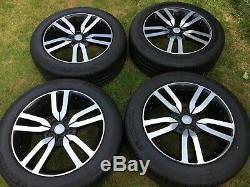 20 Land Rover Discovery 4 Landmark Alloy Wheels Diamond Cut Michelin Tyres