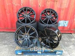 20 Rs6 Spyder Style Alloy Wheels +tyres Vw Transporter T5 T6 T28 T32 Load Rated