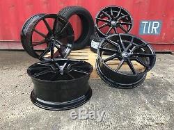 20 Rs6 Spyder Style Alloy Wheels +tyres Vw Transporter T5 T6 T28 T32 Load Rated