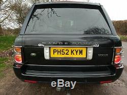 2002 Land Rover Range Rover L322 VOGUE TD6 BLACK ONLY 126K miles