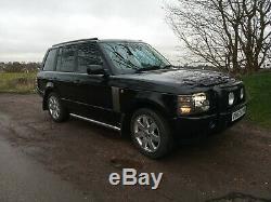 2002 Land Rover Range Rover L322 VOGUE TD6 BLACK ONLY 126K miles