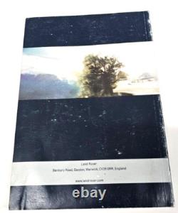 2006 Range Rover Sport L320 Owner's Manual Handbook with Leather Folder OEM