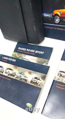 2006 Range Rover Sport L320 Owner's Manual Handbook with Leather Folder OEM