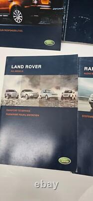 2006 Range Rover Sport L320 Owner's Manual Handbook with Leather Folder OEM
