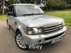 2009 LANDROVER RANGE ROVER SPORT 3.6 HSE TDV8 TOP SPEC ONLY 58k MILES