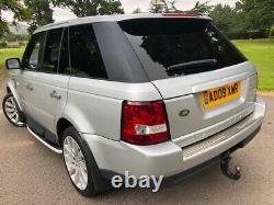 2009 LANDROVER RANGE ROVER SPORT 3.6 HSE TDV8 TOP SPEC ONLY 58k MILES