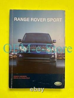 2010 Land Range Rover Sport HSE Supercharged Owners Manual + Navigation Book Set