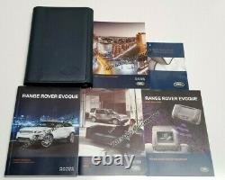 2013 Range Rover Evoque Owners Manual Prestige Pure Dynamc Pure Sport I4 2.0l