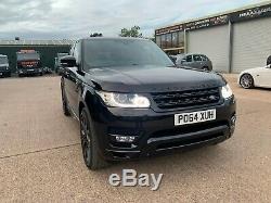 2014 Land Rover Range Rover Sport HSE dynamic SDV6 Black with Red Leather