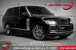 2014 Land Rover Range Rover Supercharged Autobiography Executive Rear Seat Pkg