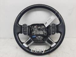 2015 LAND ROVER RANGE ROVER L405 Multifunctional Ebony Black Steering Wheel