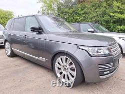 2015 LAND ROVER RANGE ROVER L405 Multifunctional Ebony Black Steering Wheel