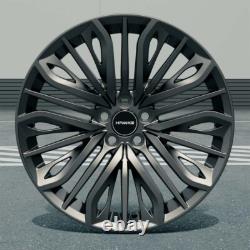 22 HAWKE VEGA Alloy Wheels fits RANGE ROVER SPORT L494 Matte Black 22x9.5 5-120