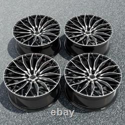23 HAWKE ZENITH II Alloy Wheels 23x10 5x120 BLACK POLISH fits RANGE ROVER L494