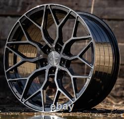 23/Range Rover L405/L460/Riviera RF108 Flow Formed/Dual Black/10.5J/Alloys X4