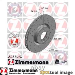 2X BRAKE DISC FOR LAND ROVER RANGE/SPORT/SUV/IV DISCOVERY 508PN/508PS 5.0L 8cyl