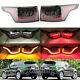 2x Led Dynamic Flash Rear Tail Light Lamp For Land Rover Range Rover Sport 13-17