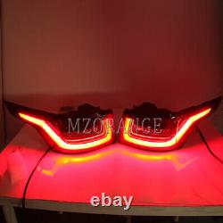 2X LED Dynamic Flash Rear Tail Light Lamp For Land Rover Range Rover Sport 13-17