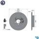 2x Brake Disc Bds1657 For Land Rover Discovery/iv/van Range/sport 276dt 2.7l