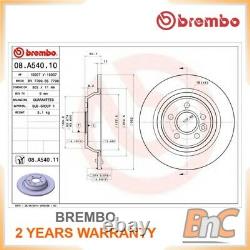 2x BREMBO REAR BRAKE DISC SET FORD LAND ROVER OEM 08A54011 1405500