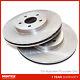 2x Brake Discs For Land Rover Range Rover Velar Ly 2.0 4x4 Mintex Front Lr125902