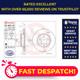 2x Brake Discs Pair Vented Front 317mm 09.8873.31 Brembo Set Sdb000601 Sdb000602