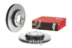 2x Brake Discs Pair Vented Front 317mm 09.8873.31 Brembo Set SDB000601 SDB000602