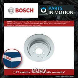 2x Brake Discs Pair Vented fits RANGE ROVER Mk3 L322 3.6D Rear 06 to 12 354mm