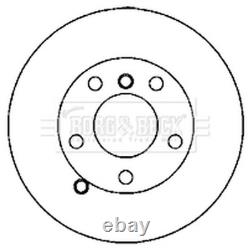 2x Brake Discs Solid For Land Rover Range Rover MK3 3.0 TD 6 Borg & Beck Rear