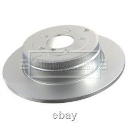 2x Brake Discs Solid For Land Rover Range Rover MK3 3.0 TD 6 Borg & Beck Rear