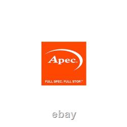 2x Brake Discs Vented For Land Rover Range Rover Sport 3.0 TD Apec Red Rear