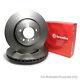 2x Brake Discs Vented For Land Rover Range Rover Sport 5.0 V8 Brembo Rear