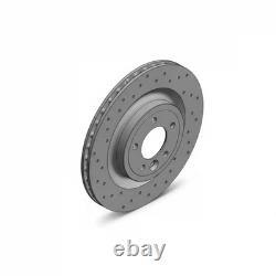 2x Brake disc internally vented 450.5214.52 ZIMMERMANN for LAND ROVER