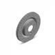2x Brake Disc Internally Vented 450.5214.52 Zimmermann For Land Rover