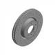 2x Brake Disc Internally Vented 450.5226.52 Zimmermann For Land Rover