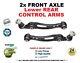 2x Front Lower Rear Control Arms For Landrover Range Rover 3.0d Hybrid 2015-on