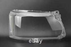 2x Headlight Lens Cover Clear Shell For Land Rover Range Rover Sport 2010-2012