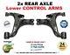 2x Rear Lower Wishbone Arms For Landrover Range Rover Sport 5.0 4x4 2009-2013