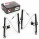 2x Window Regulator With Motor Front Left Right For Land Rover Range Rover Sport Ii