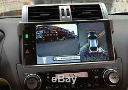 360°1080P HD Car DVR Bird View Panoramic System Seamless 4 Camera WithShock Sensor