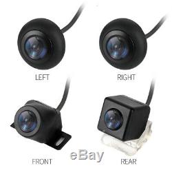 360° DVR Dash Cam Seamless Bird View Panoramic System With4 Camera Night Vision &