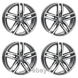 4 Alutec Ikenu wheels 8.5Jx20 ET45 5x108 GRAPFP for LAND ROVER Discovery Sport E