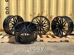 4 New 22 Alloy Wheels Alloys Black Fit Range Rover Discovery Sport Velar Evoque